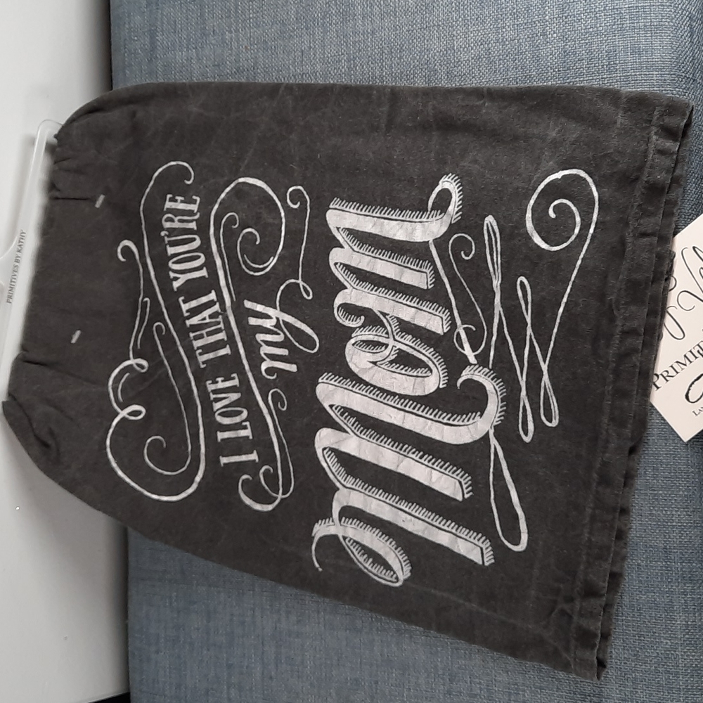 I Love That You're My Mom Kitchen Cotton Hand Dish Towel Washable NWT